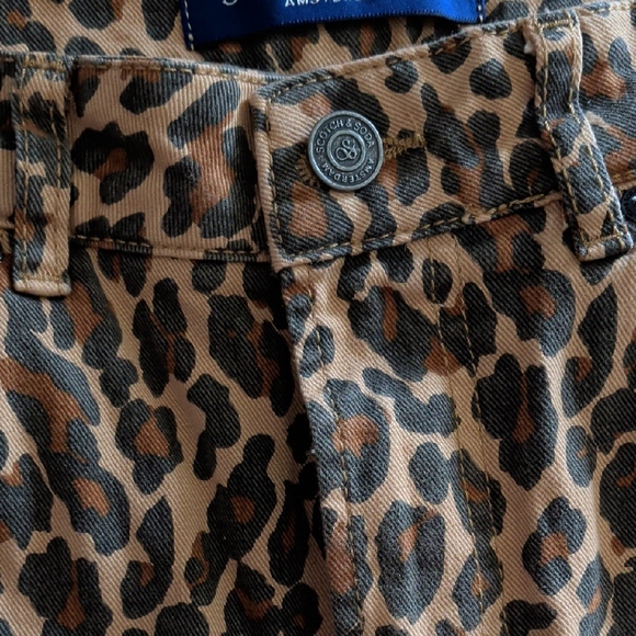 Scotch & Soda Animal Print Jeans - Picture 8 of 8